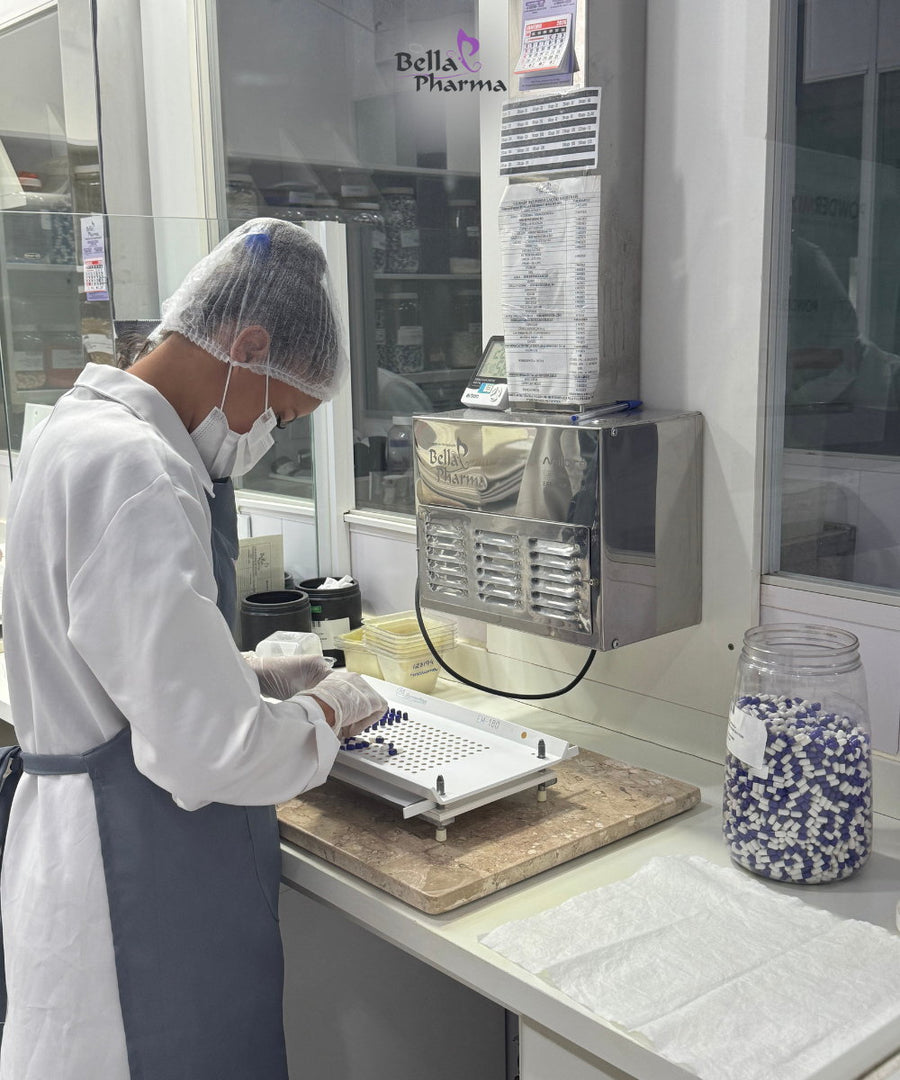 Encapsulamento de fórmula manipulada no laboratório de Paranaíba