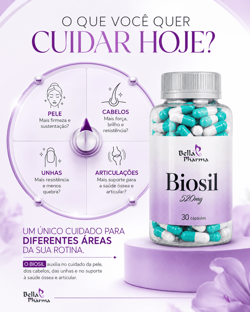 BIOSIL: a fórmula para ser jovem por mais tempo 💜